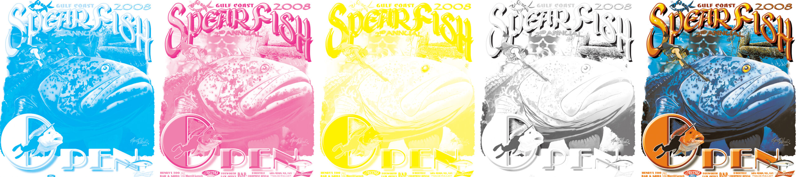 4 color process separations