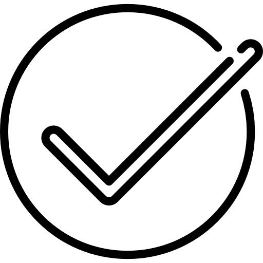 t-shirt design approval checkmark